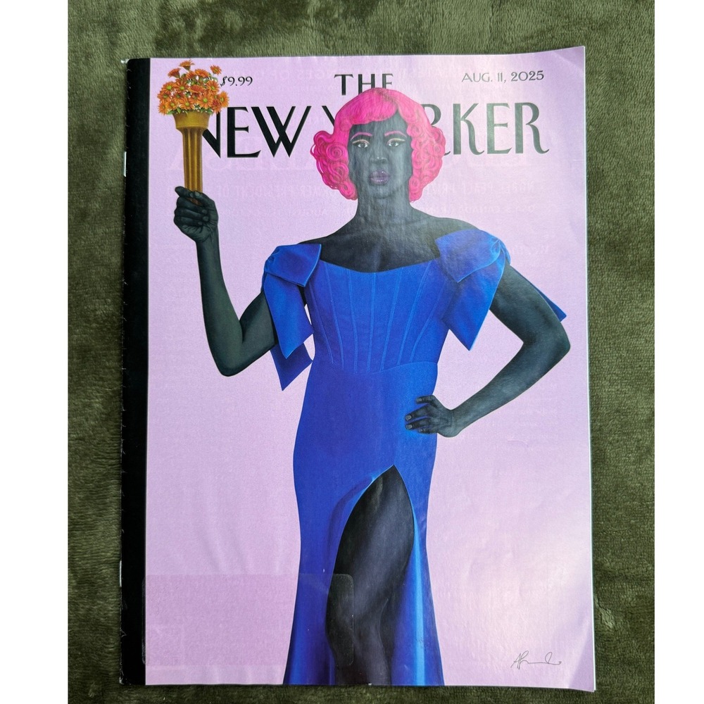 The New Yorker Magazine August 11 2025 Awol Erizku Torchbearer Blancpain Swatch‎